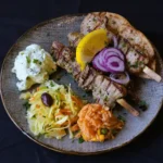Souvlaki schotel